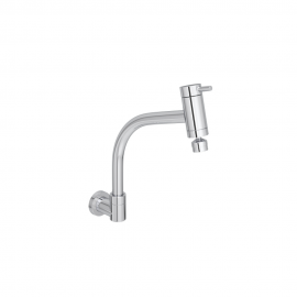 Torneira Cozinha Parede Bica Movel DN15/20 Link-CR