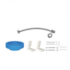 Kit de Instalação Deca para Bacia com Caixa com Fixação Lateral - Cromado