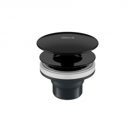 Válvula de Escoamento Deca para Lavatório Cuba e Bidê - Black Noir