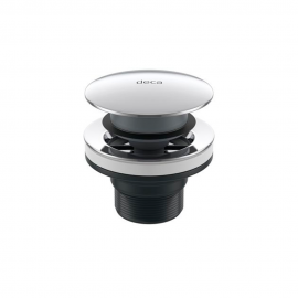 Válvula de Escoamento CLICK Lavatório/Cuba/Bidê-CR