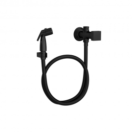 Ducha Higienica C/Registro Gatilho PT Cubo-BL MT