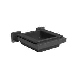 Saboneteira Parede C/Louça Quadratta-BL NO