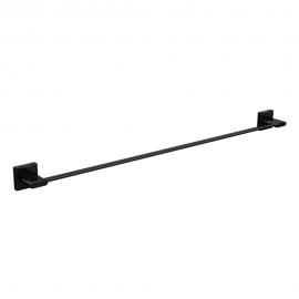 Porta Toalha Deca Barra 60cm | Polo - Black Noir