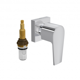 Acabamento P/Registro Pressão 1/2E3/4 PQ Level-CR