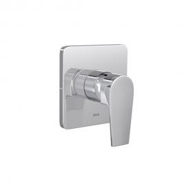 Acabamento Monocomando de Chuveiro para Alta e Baixa Pressão - Cromado