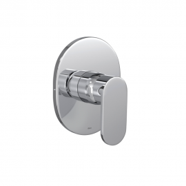 Acabamento para Monocomando Deca de Chuveiro para Alta e Baixa Pressão | Level - Cromado