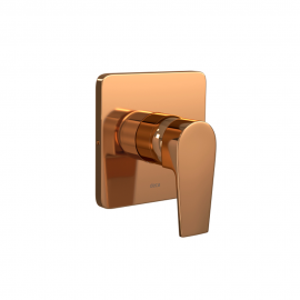 Acabamento Monocomando de Chuveiro para Alta e Baixa Pressão - Red Gold