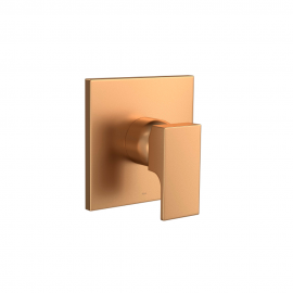 Acabamento para Monocomando Deca de Chuveiro para Alta e Baixa Pressão | Unic - Gold Mate