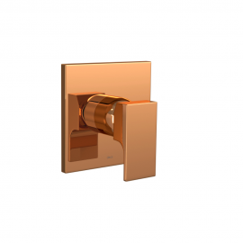 Acabamento para Monocomando Deca de Chuveiro para Alta e Baixa Pressão | Unic - Red Gold