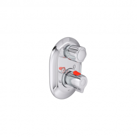 Acabamento para Termostato Deca | Decaterm - Cromado