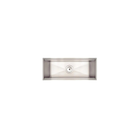 Canal Organizador em Aço Inox Tramontina para Sobrepor com Acabamento Scotch Brite 45x18 cm