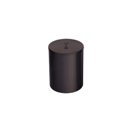 Lixeira Tramontina Útil em Aço Inox Scotch Brite com revestimento especial a base de verniz Black Matte 5 L