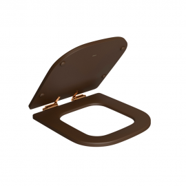 Assento Poliester Slow Close Piano - M.FSC/GL RD