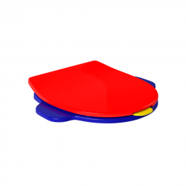 Assento PP Slow Close EasyClean KIDS-COLOR