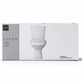 Kit Completo Bacia C/ CX Acoplada Aspen - BR