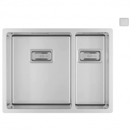 Cuba Dupla de Cozinha Wish Inox-55