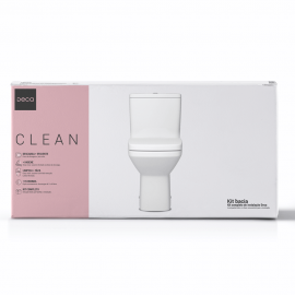Kit Completo Bacia C/ CX Acoplada Clean - BR