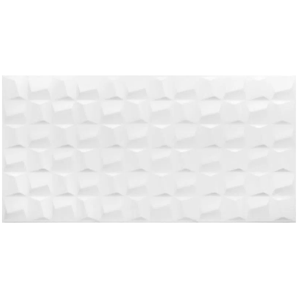 Cubic White Gloss Brilho 45X90