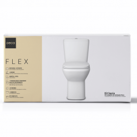 Kit Completo Bacia C/ CX Acoplada Flex - BR