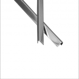 Filete J Inox Polido 120cm