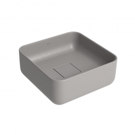 Cuba Quadrada de Apoio 30cm-Cinza Antracite