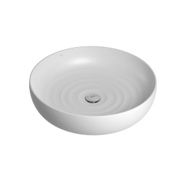 Cuba de Apoio Redonda Gota 50cm - BRANCO FOSCO