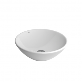 Cuba Apoio Redonda 350MM-BRANCO