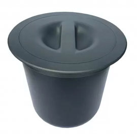 Lixeira Redonda de Embutir 8L CZ CHUMBO