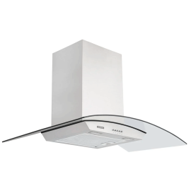 Coifa de Parede New Vetro em Aço Inox e Vidro Temperado 90 cm 220 V Coifa de Parede New Vetro em Aço Inox e Vidro Temperado 90 cm 220 V