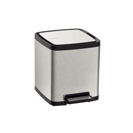 Lixeira Tramontina Octos em Aço Inox com Balde Removível e Pedal 10 L