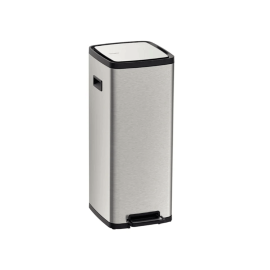 Lixeira Tramontina Octos em Aço Inox com Balde Removível e Pedal 20 L