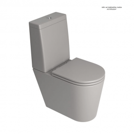 Bacia P/Caixa Acoplada LK-Cinza Antracite