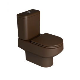 Bacia P/Caixa Acoplada Carrara-MARROM FSC