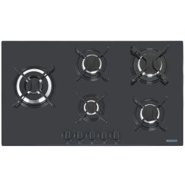 Cooktop a Gás Penta Side Plus em Vidro Temperado Preto