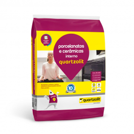 Argamassa porcelanato e ceramica interno - Cinza 20KG