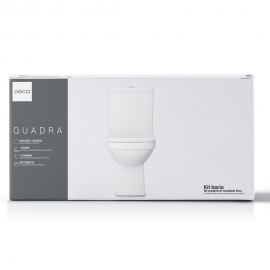 Kit Completo Bacia C/ CX Acoplada Quadra - BR