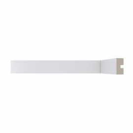 Rodameio Branco Moderna 466 30x16mm Liso