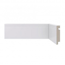Rodape Branco Moderna 459 70x16mm Friso
