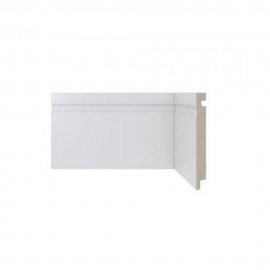Rodape Branco Moderna 480 15x1,6x2,40m Friso