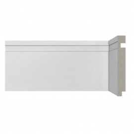Rodape Branco Moderna 493 12x1,6X2,40m Friso