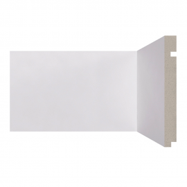 Rodape Branco Moderna 496 15x1,7X2,4mm Liso
