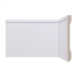 Rodape Branco LEV152 13x150mm Friso