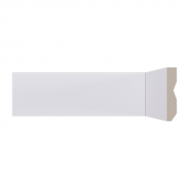 Rodape Branco LEV71 13x70mm Liso